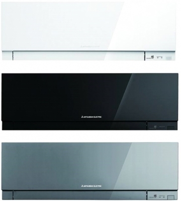 Mitsubishi Zen MSZ/MUZ-EF25VGS - 2,5 kW oldalfali mono inverteres split klima - ezüst